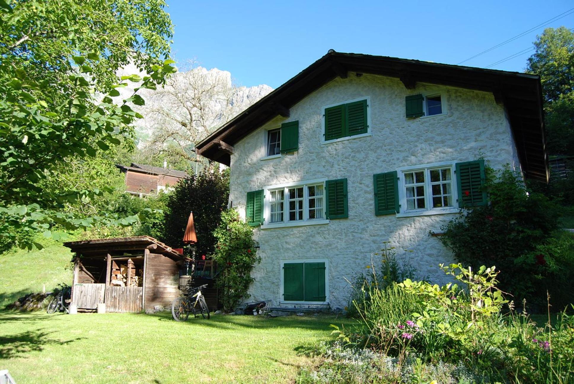 Holiday home Bergbauernhaus An Wasserfall Und Waldrand Schwandi